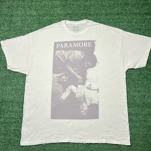 Urban Outfitters White Paramore Graphic Tee